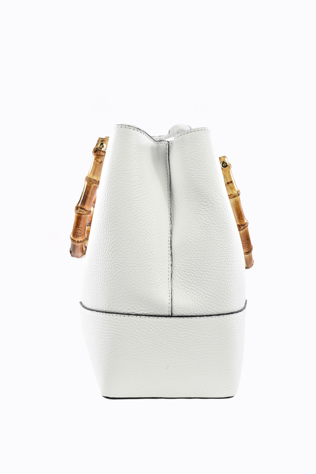 Borsa Bamboo Babe in pelle Dollaro Bianca - Voemièn