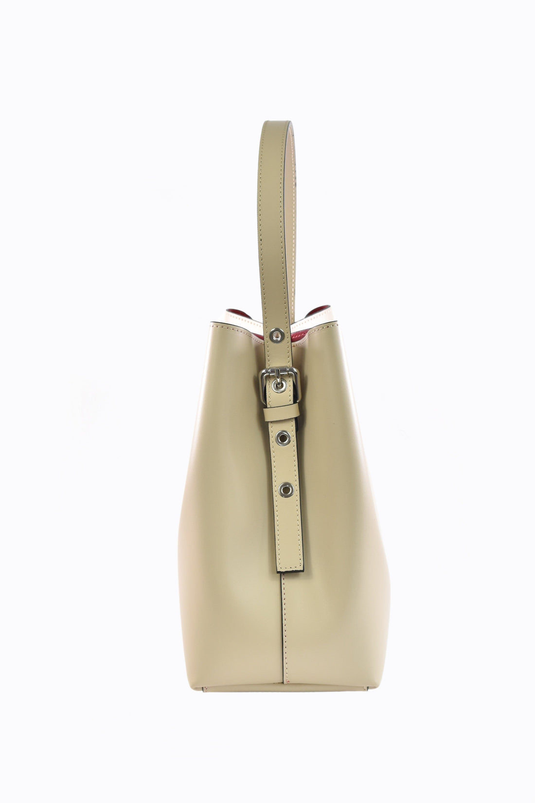 Melany Bag in Brushed Ivory Leather