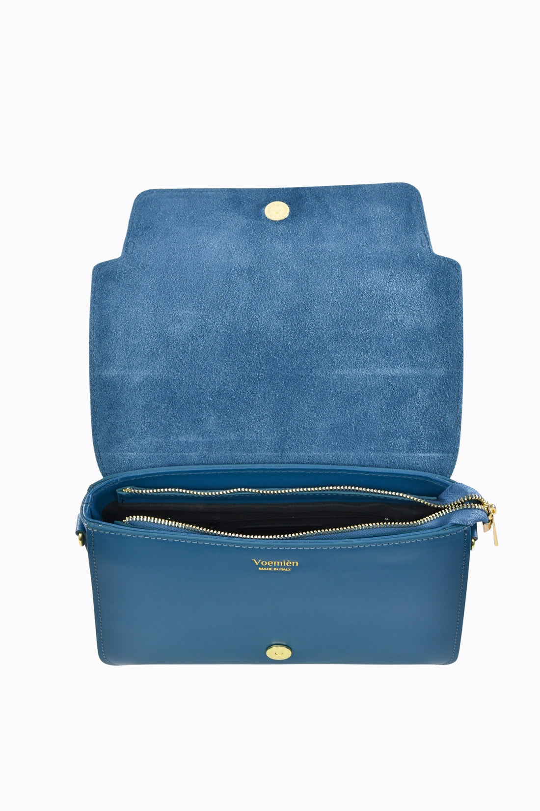 Josephine Bag in Brushed Petrol Blue Leather