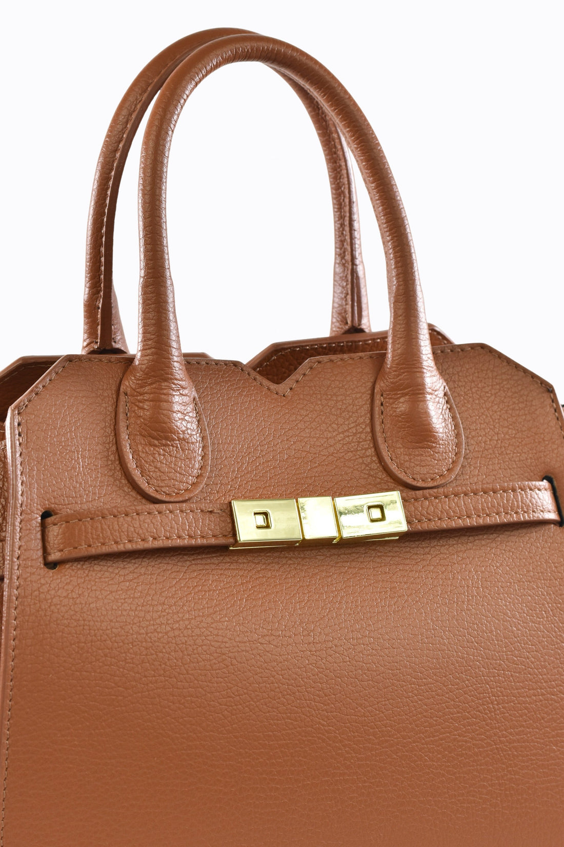 Meredith Bag in Tan Togo Leather