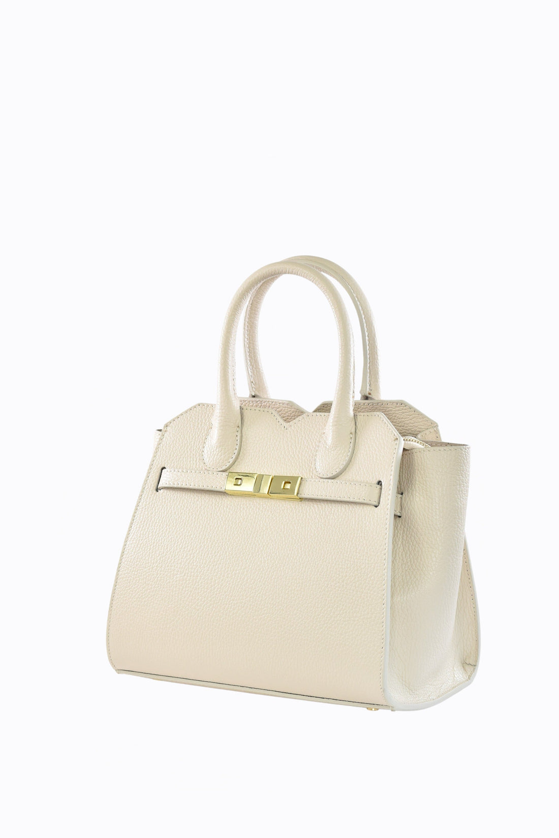 Meredith Bag in Beige Togo Leather