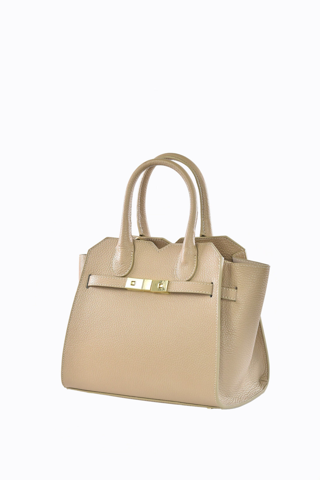 Meredith Bag in Light Taupe Togo Leather