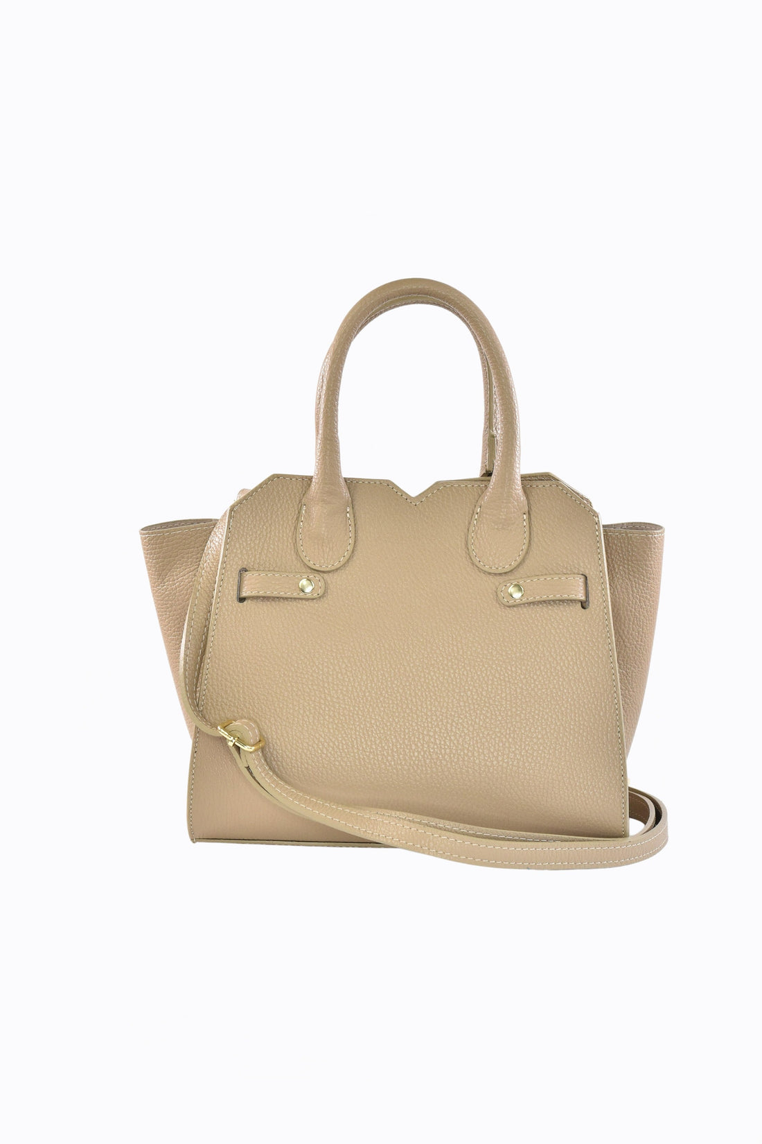 Meredith Bag in Light Taupe Togo Leather