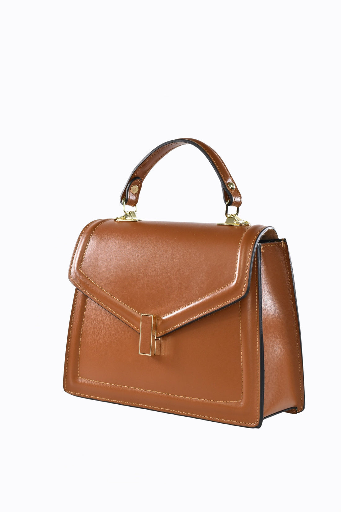 Adelaide Bag in Tan Saffiano Leather
