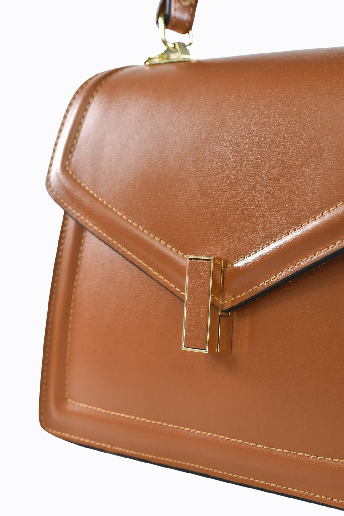 Adelaide Bag in Tan Saffiano Leather