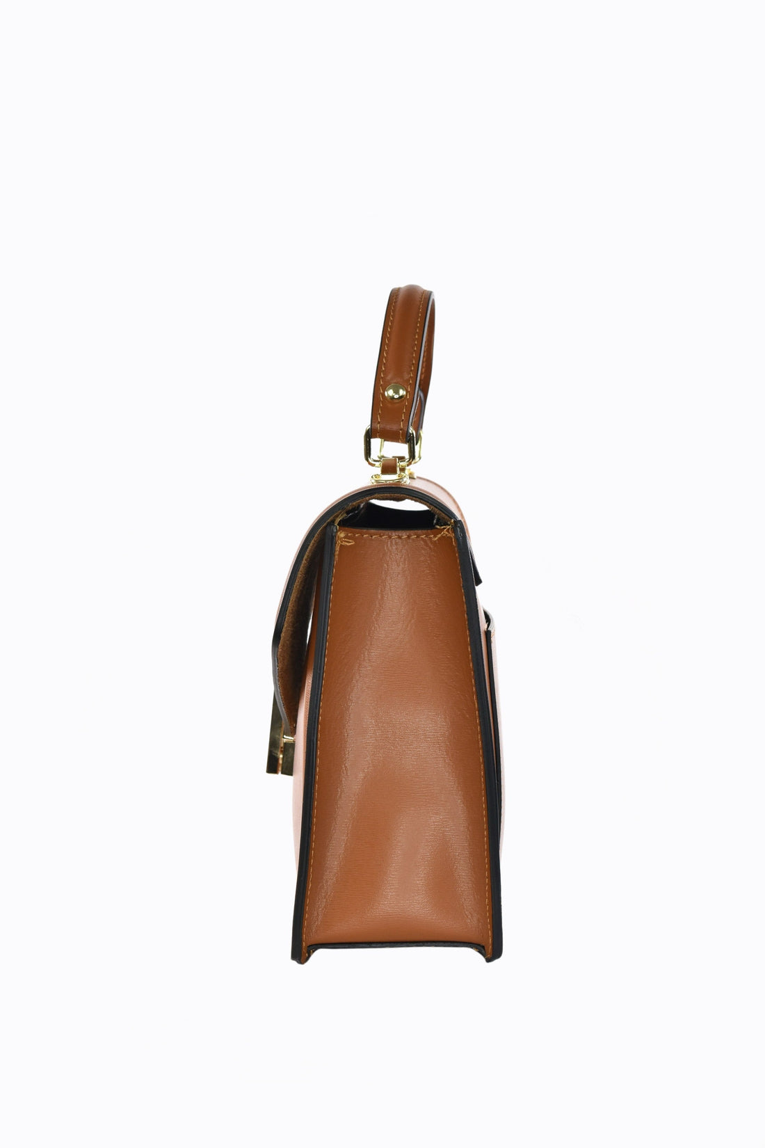 Adelaide Bag in Tan Saffiano Leather