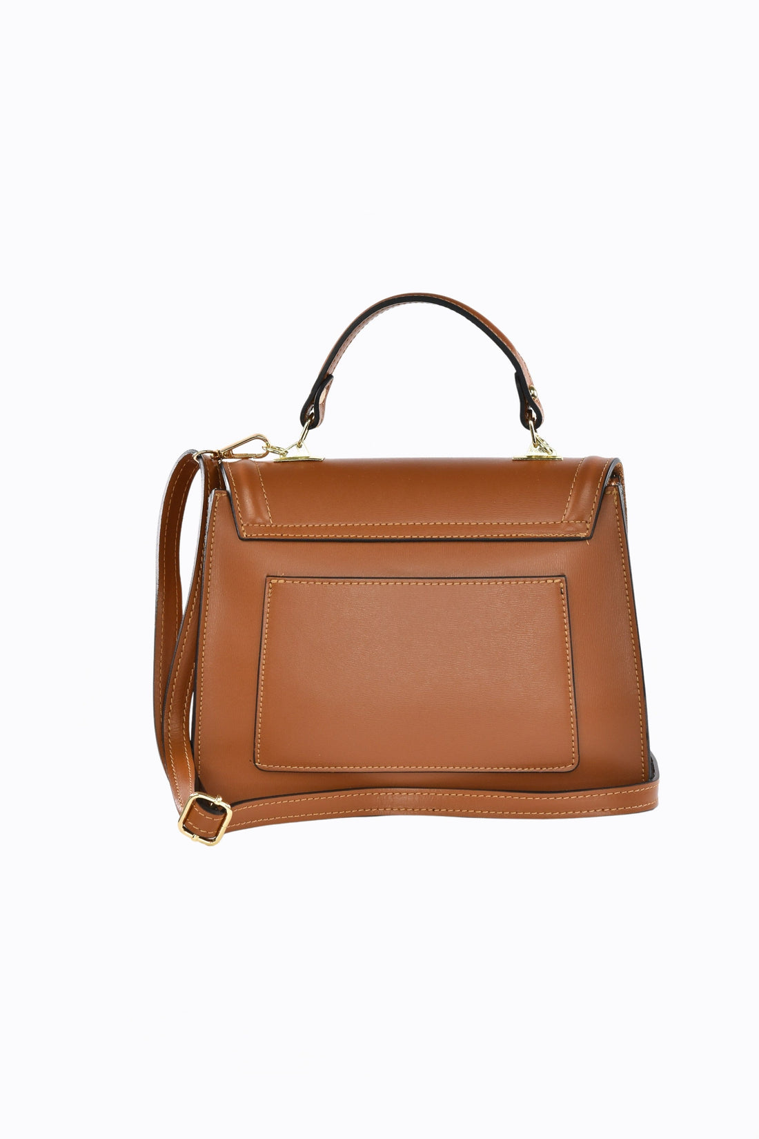 Adelaide Bag in Tan Saffiano Leather