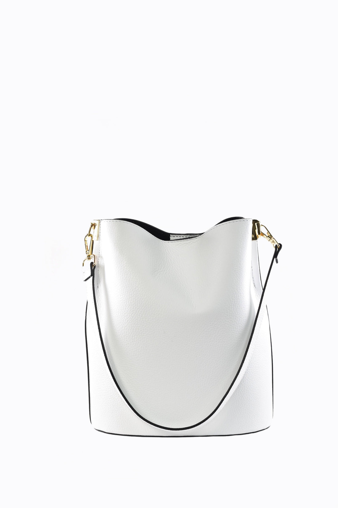 Giusy Bag in White Dollar Leather