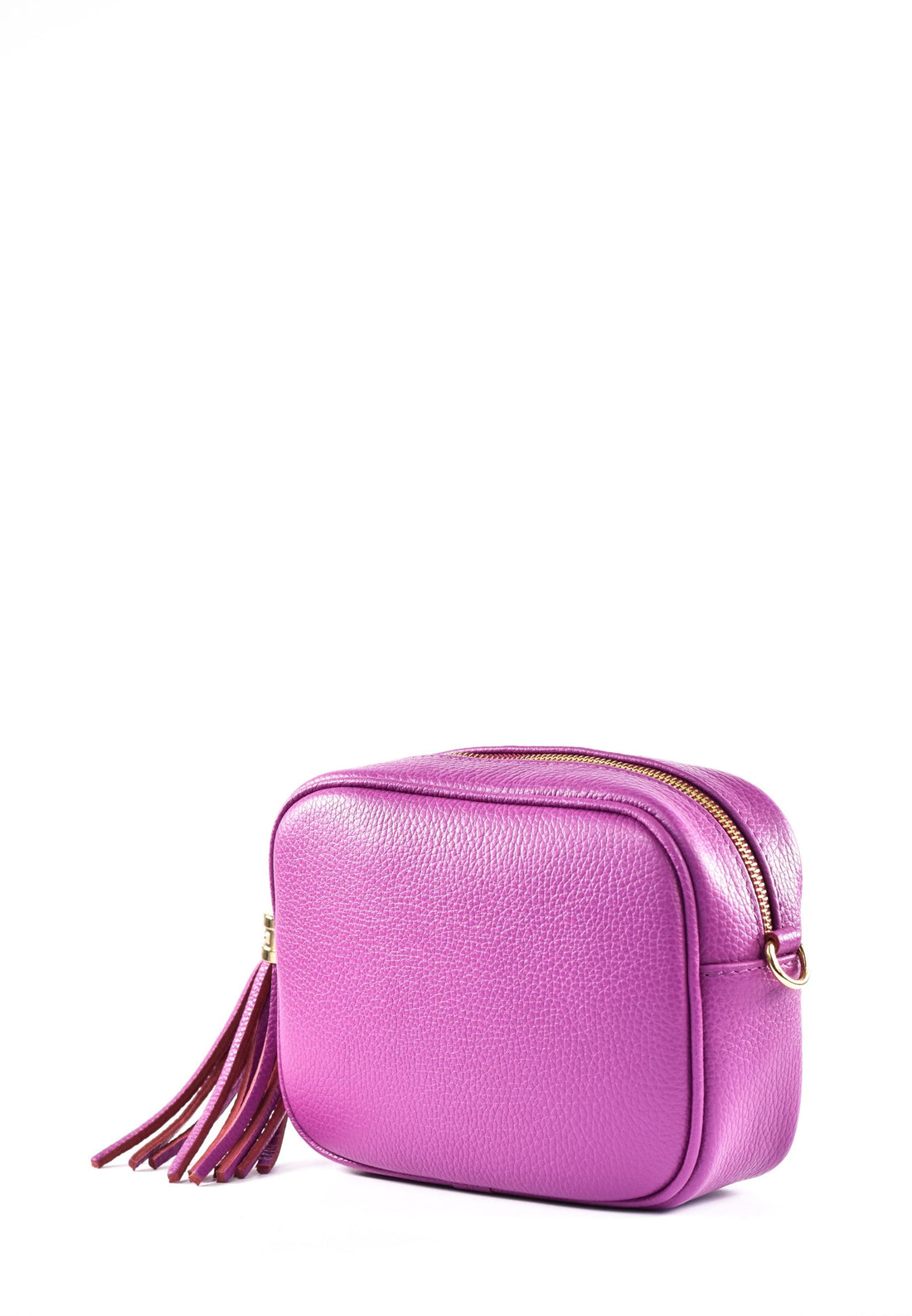 Soap Bag in Cyclamen Dollar Leather