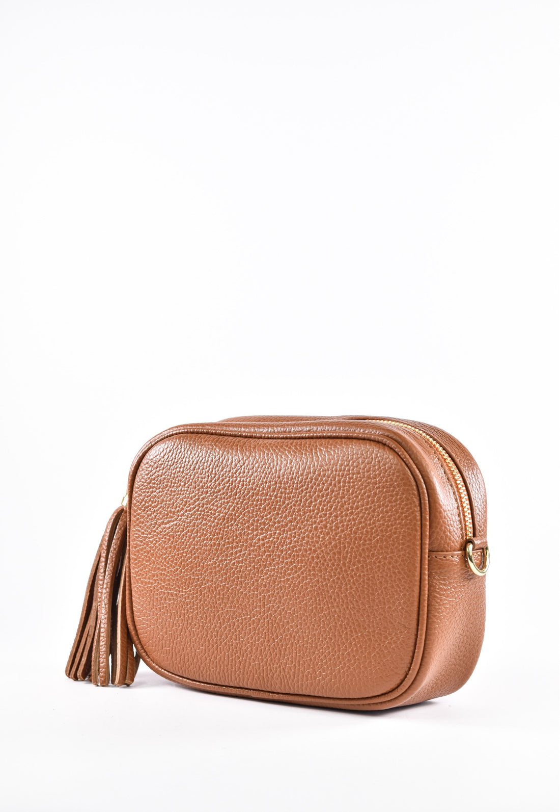 Soap Bag in tan Dollar Leather