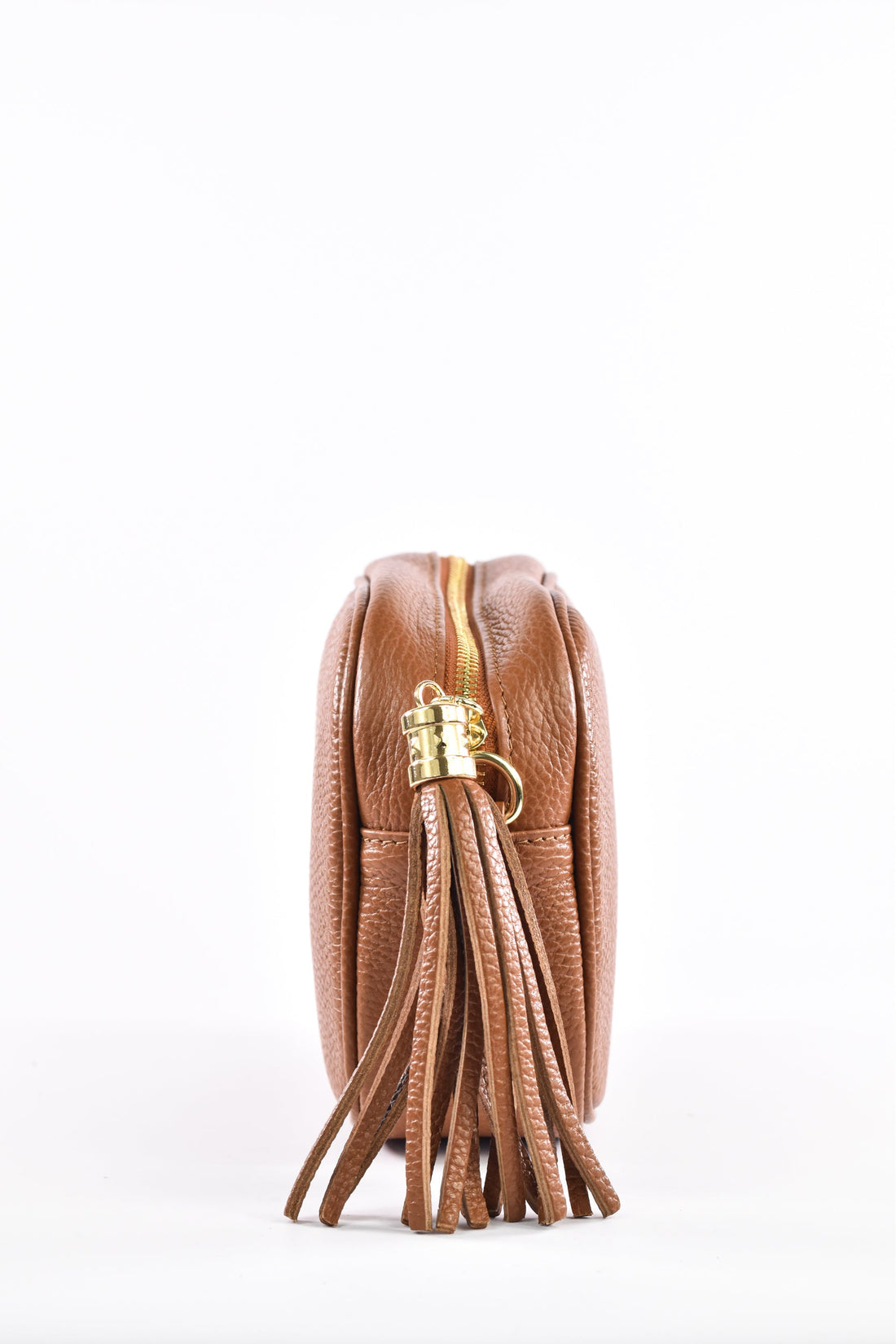 Soap Bag in tan Dollar Leather