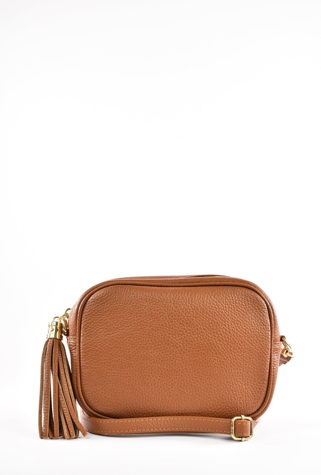 Soap Bag in tan Dollar Leather
