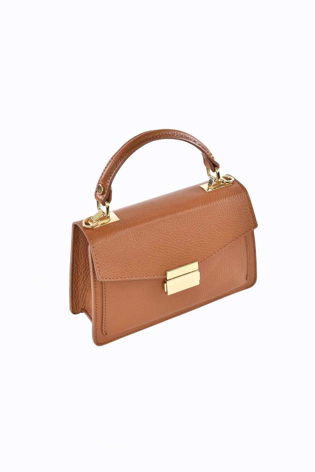 Reina Bag in tan Dollar Leather