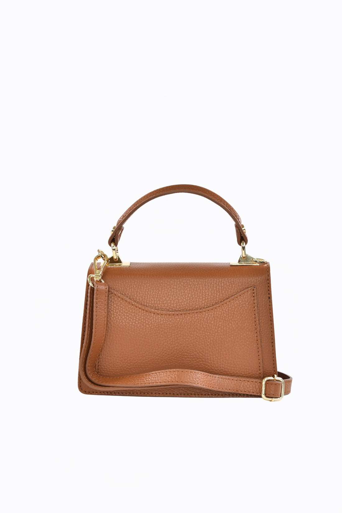 Reina Bag in tan Dollar Leather