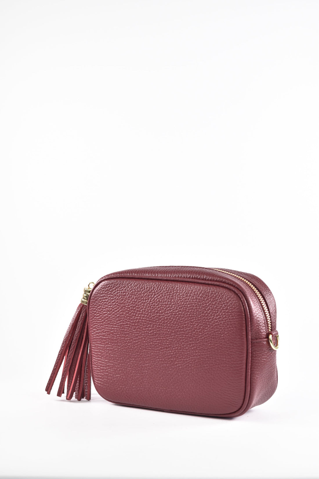 Soap Bag in Bordeaux Dollar Leather
