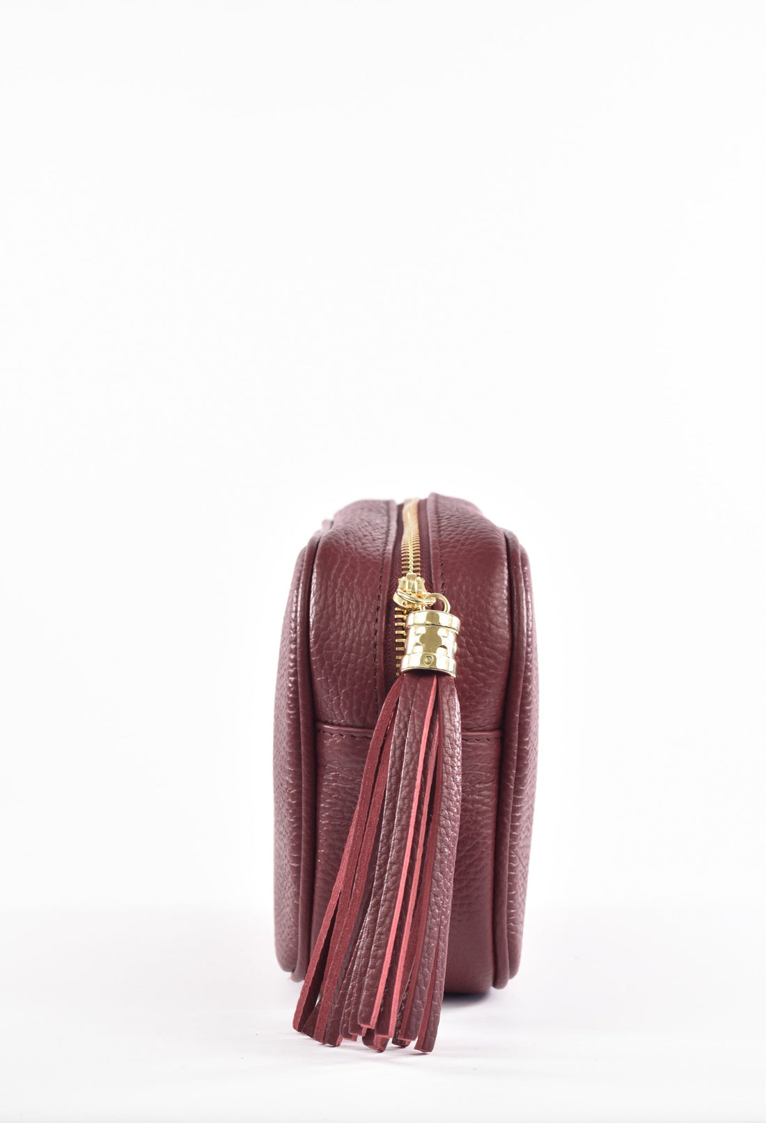 Soap Bag in Bordeaux Dollar Leather