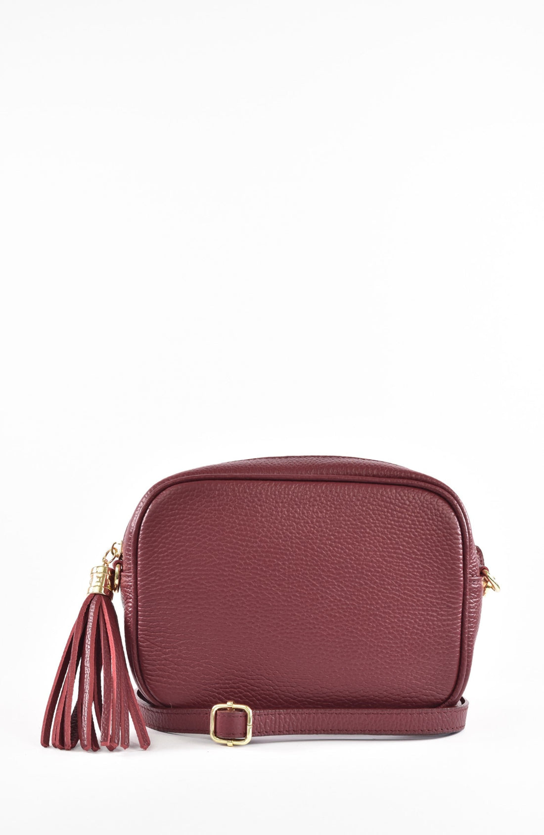 Soap Bag in Bordeaux Dollar Leather
