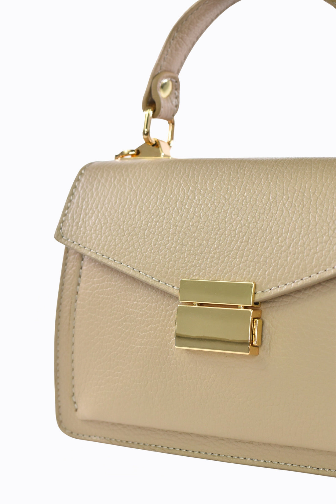Reina Bag in Light Taupe Dollar Leather