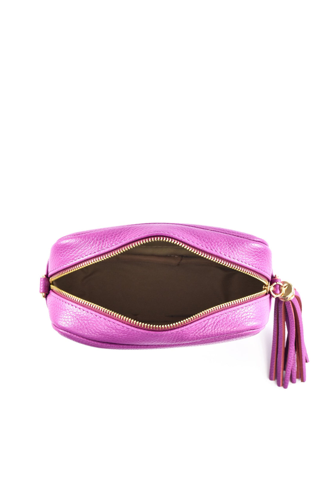 Soap Bag in Cyclamen Dollar Leather