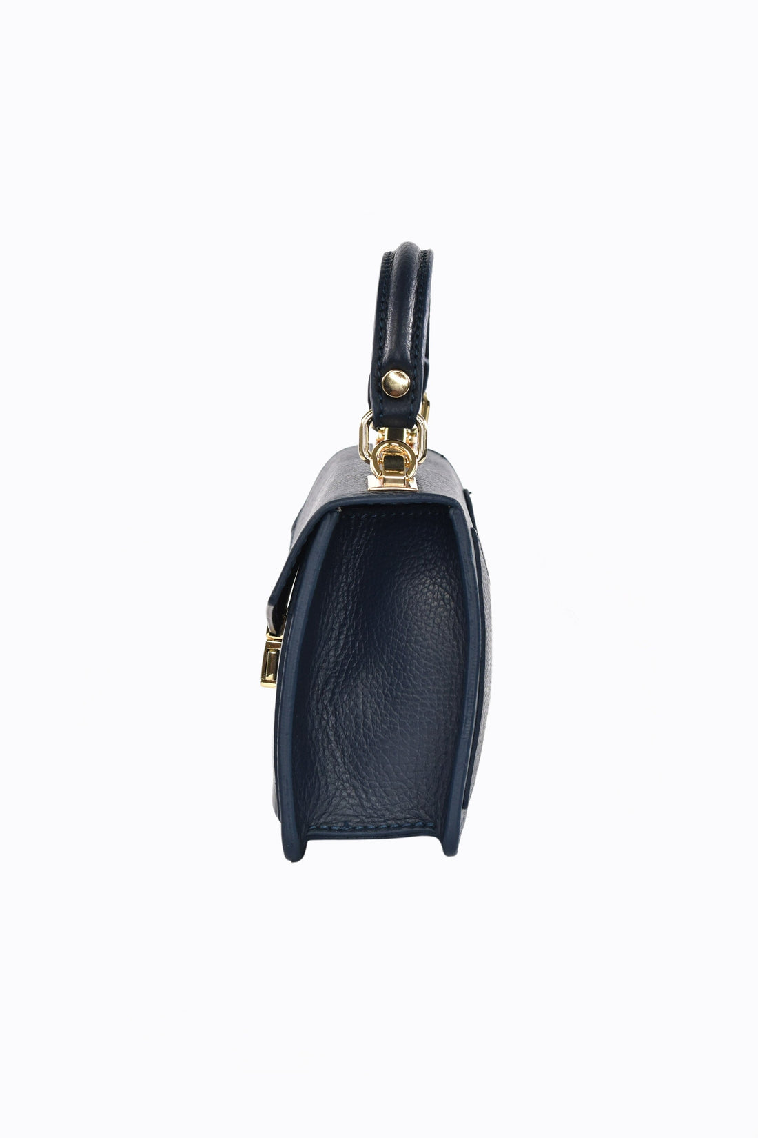 Reina Bag in Navy Blue Dollar Leather