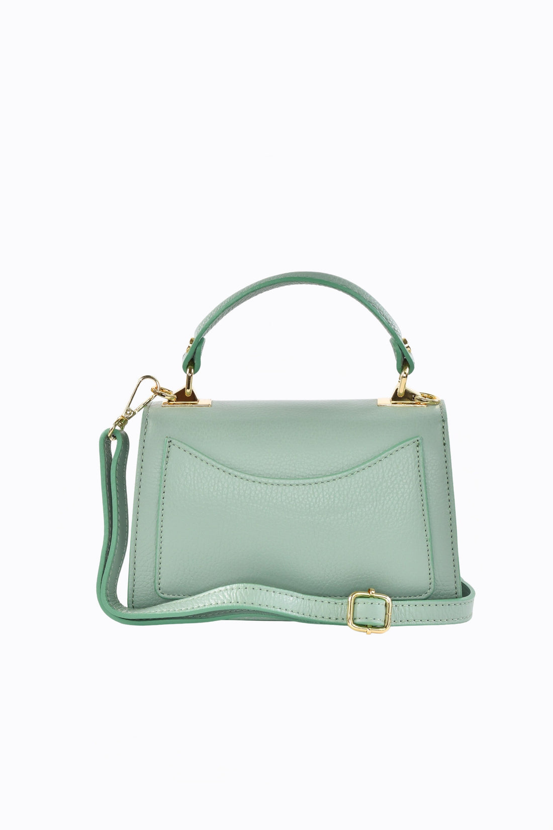 Reina Bag in Mint Green Dollar Leather
