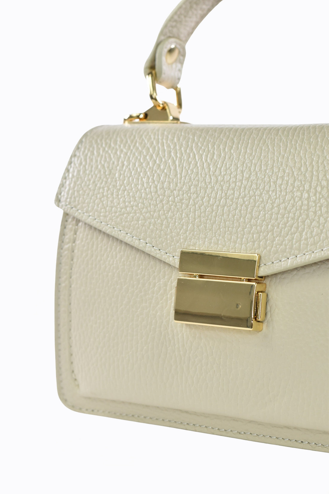 Reina Bag in Beige Dollar Leather