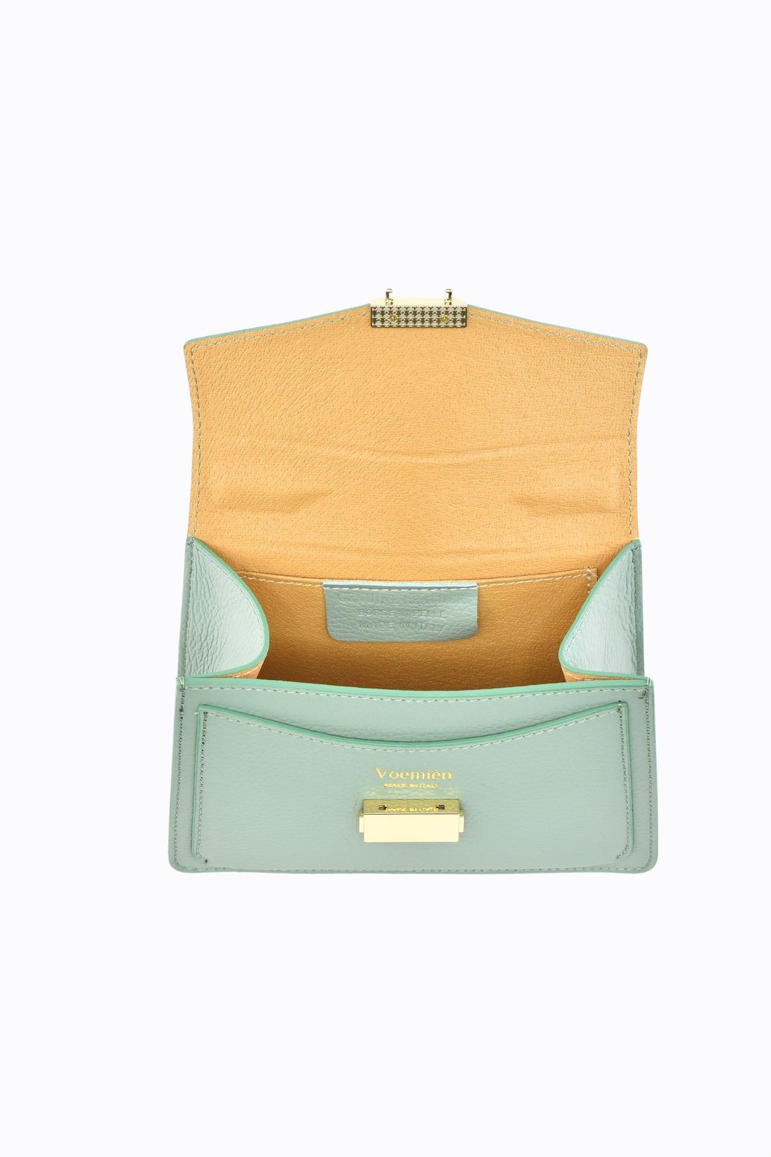 Reina Bag in Mint Green Dollar Leather