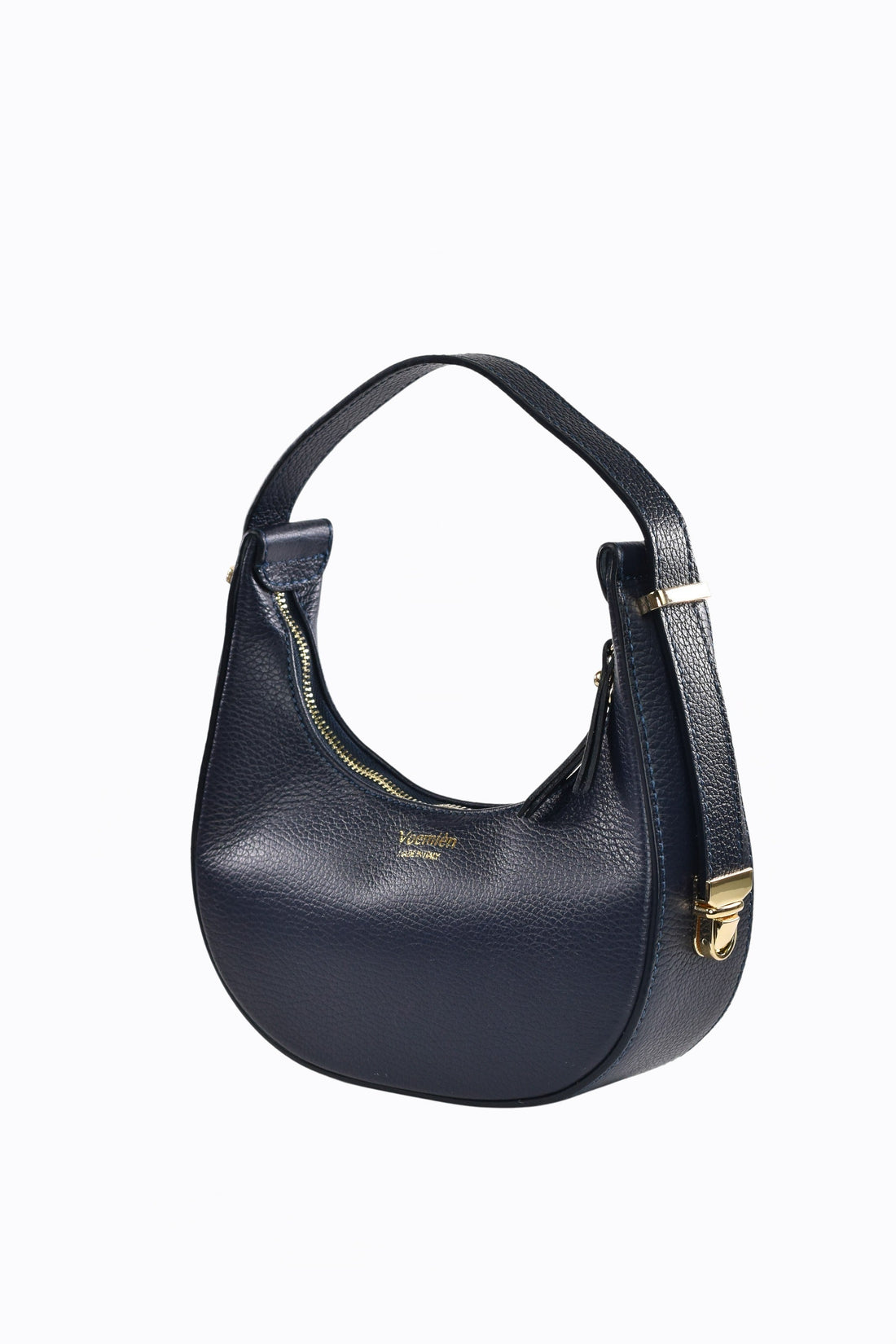 Blaire Bag in Navy Blue Dollar Leather