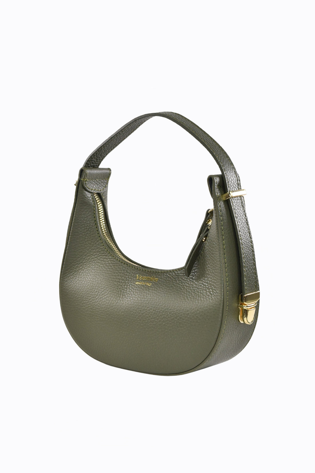 Blaire Bag in Olive Green Dollar Leather