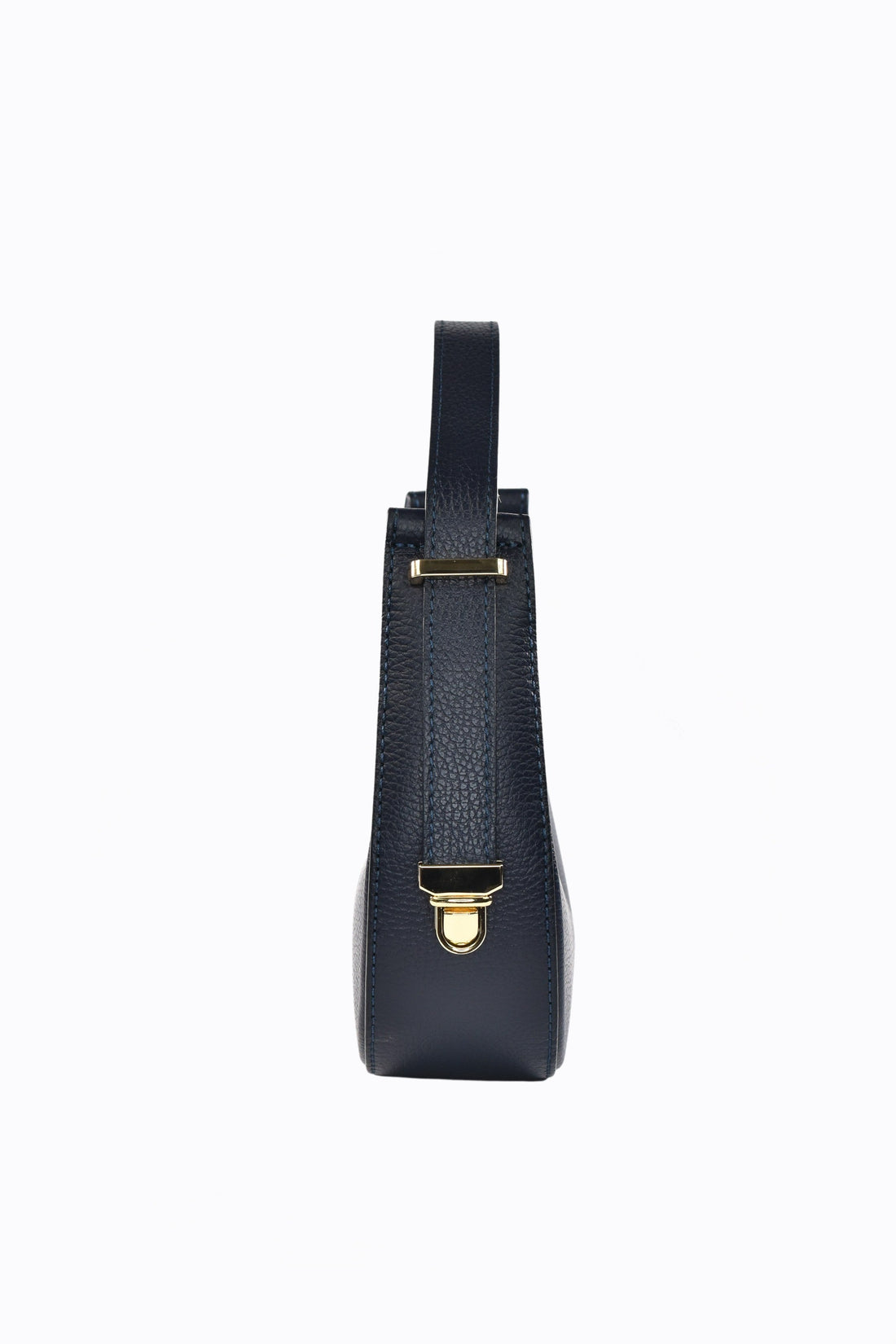 Blaire Bag in Navy Blue Dollar Leather