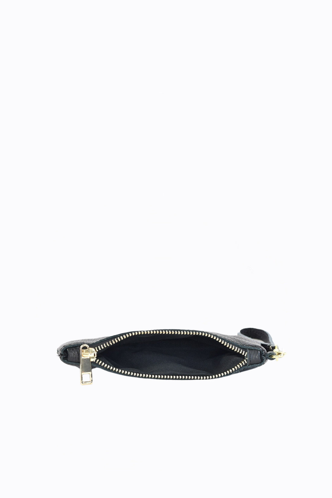 Voemièn Clutch in Black Togo Leather