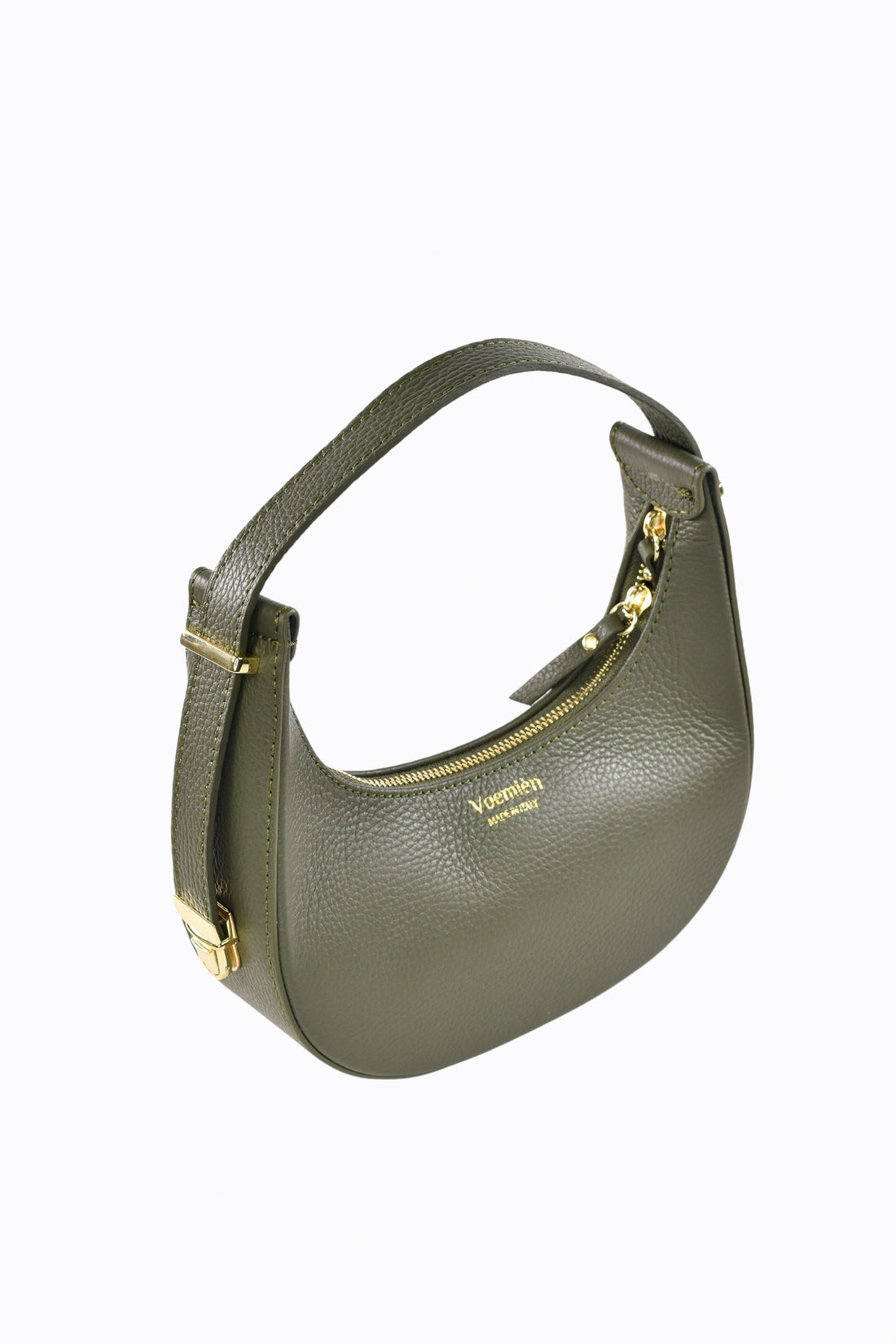 Blaire Bag in Olive Green Dollar Leather