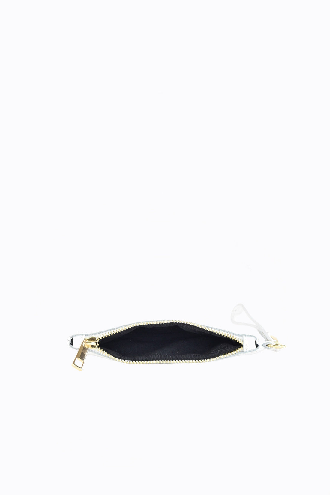 Voemièn Clutch in White Togo Leather