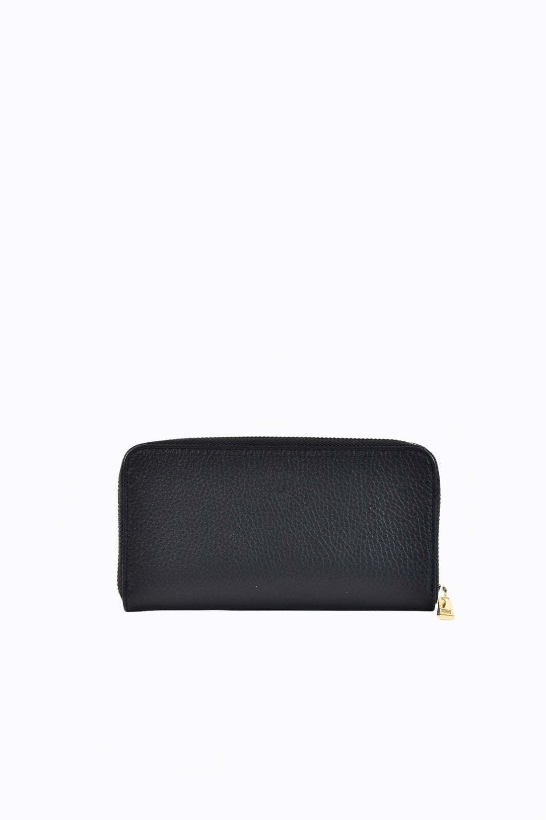 Voemièn Large Wallet in Black Togo Leather