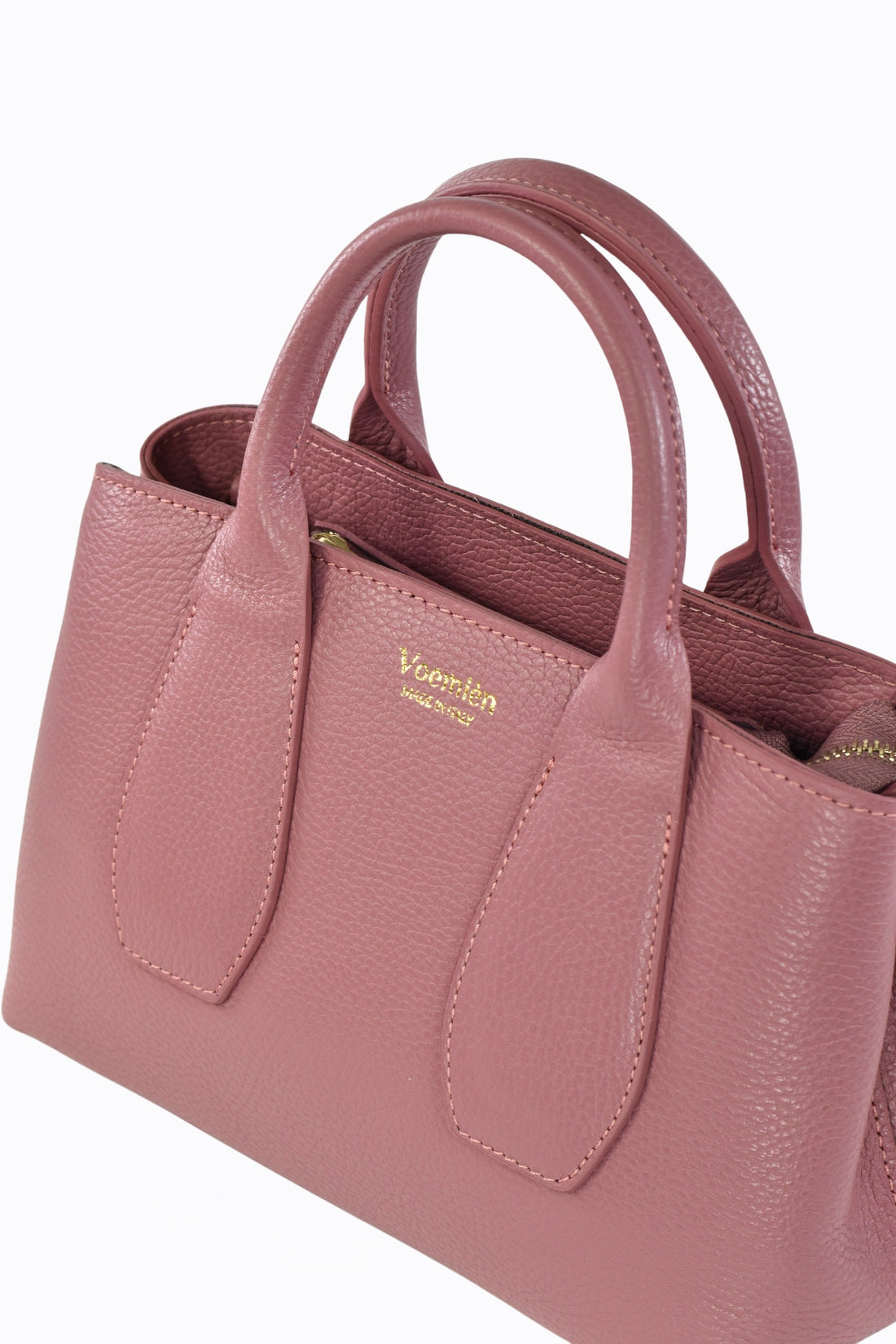 Seraphina Bag in Antique Pink Dollar Leather