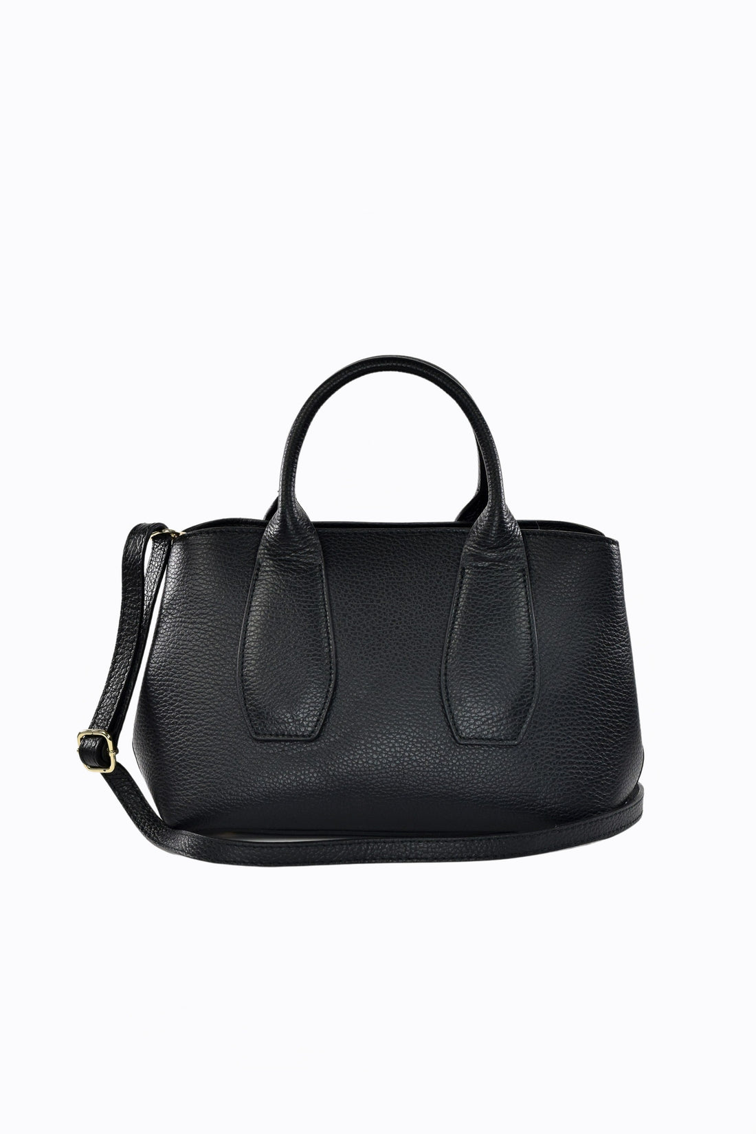 Seraphina Bag in Black Dollar Leather