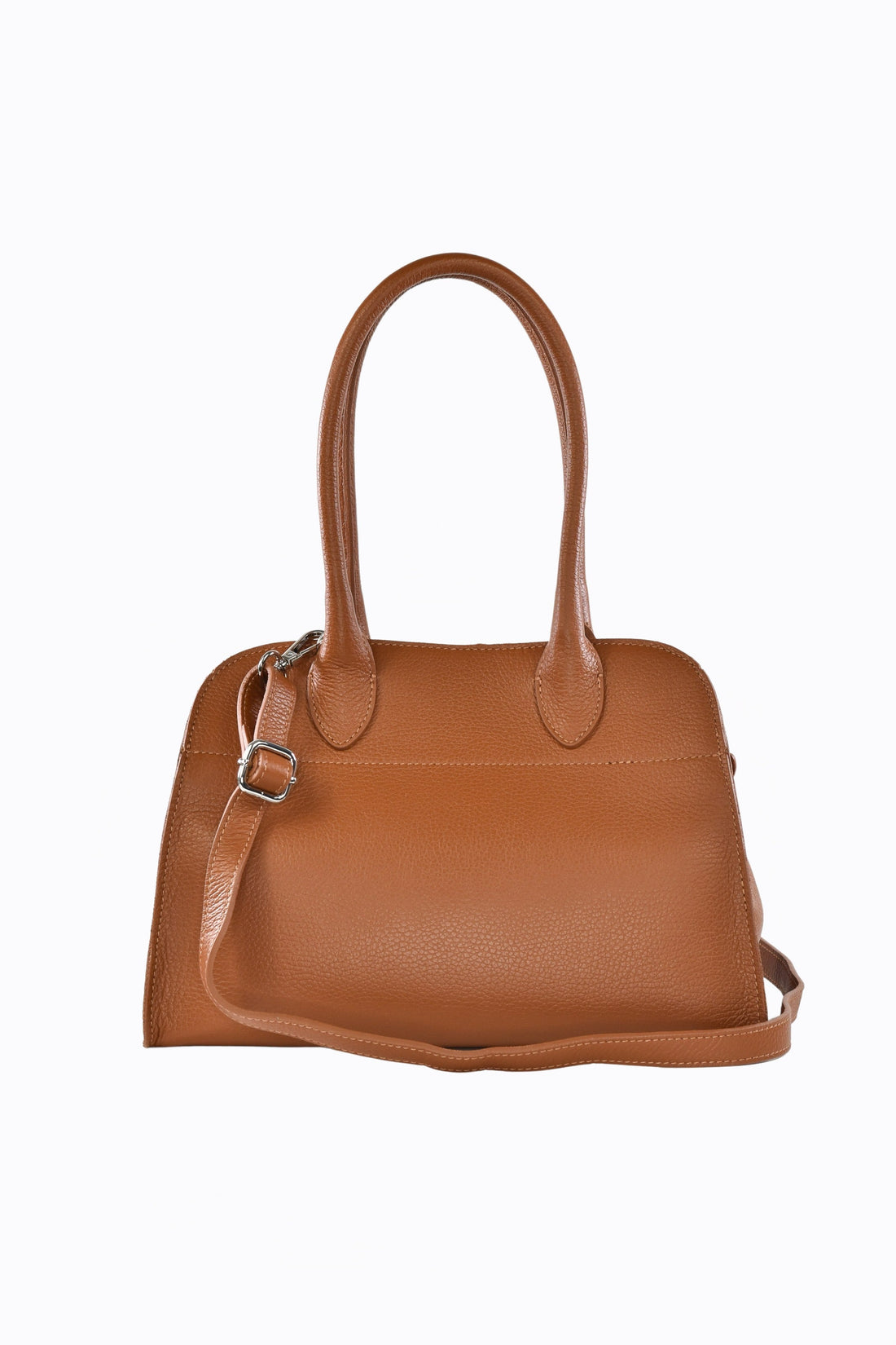 Genevieve Bag in Tan Dollar Leather