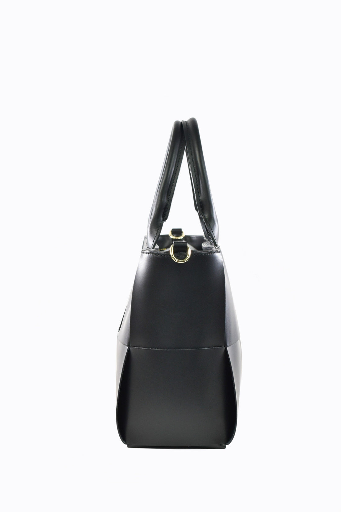 Lauren bag in brushed black leather