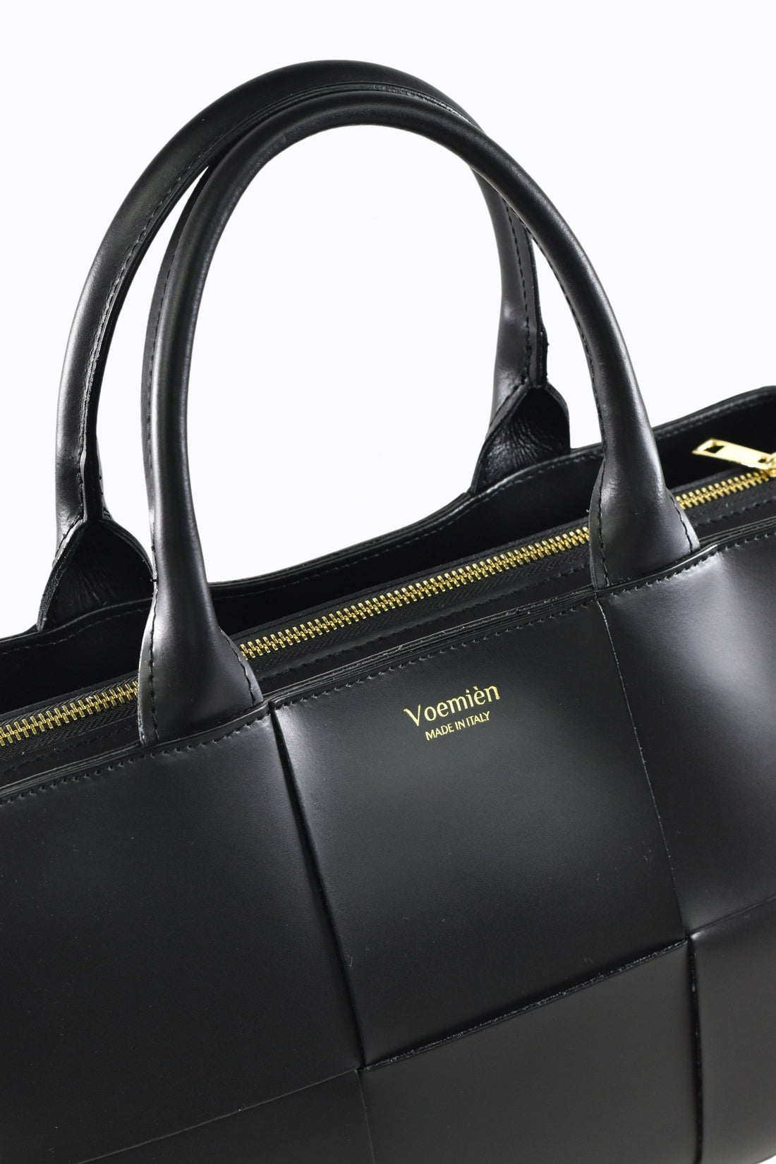 Lauren bag in brushed black leather