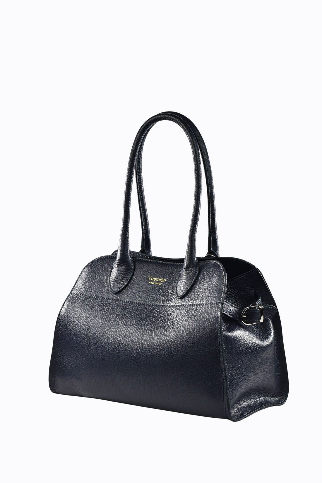 Genevieve Bag in Navy Blue Dollar Leather