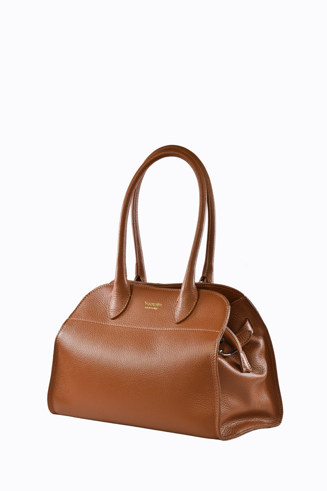 Genevieve Bag in Tan Dollar Leather
