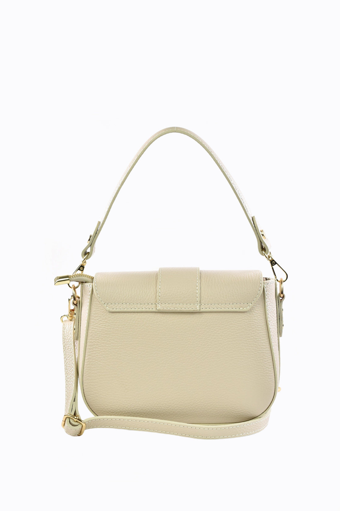 Riven Bag in Beige Dollar Leather