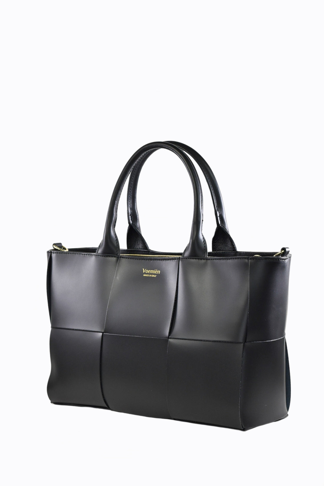 Lauren bag in brushed black leather
