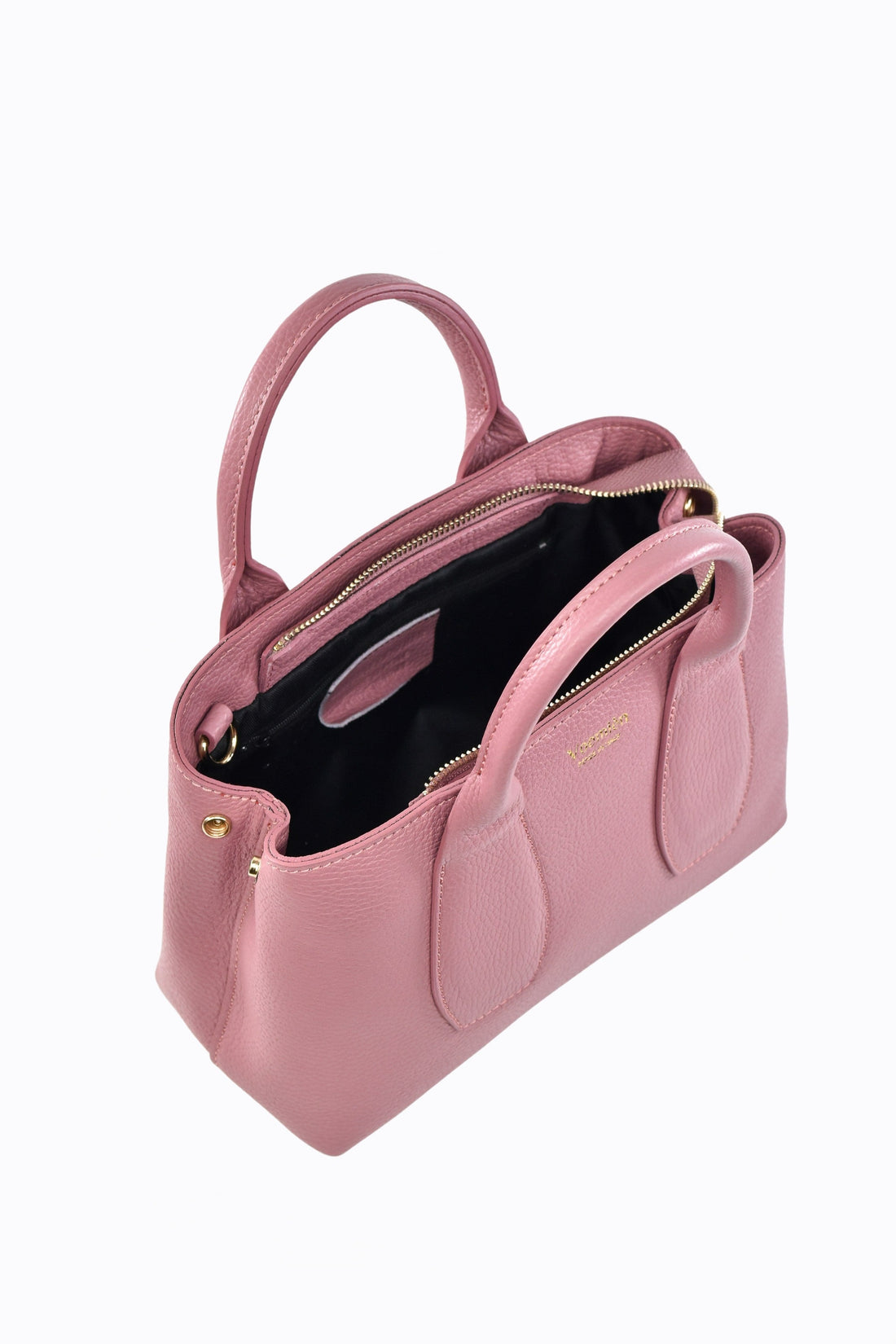 Seraphina Bag in Antique Pink Dollar Leather