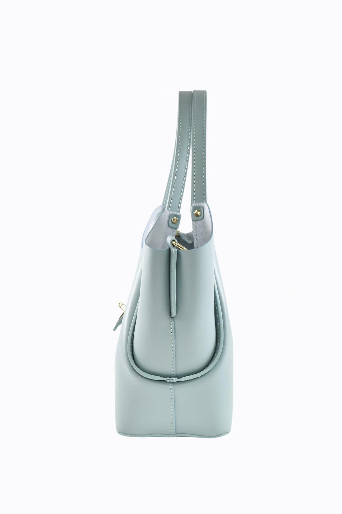 Amelie Bag in Brushed Sky Blue Leather