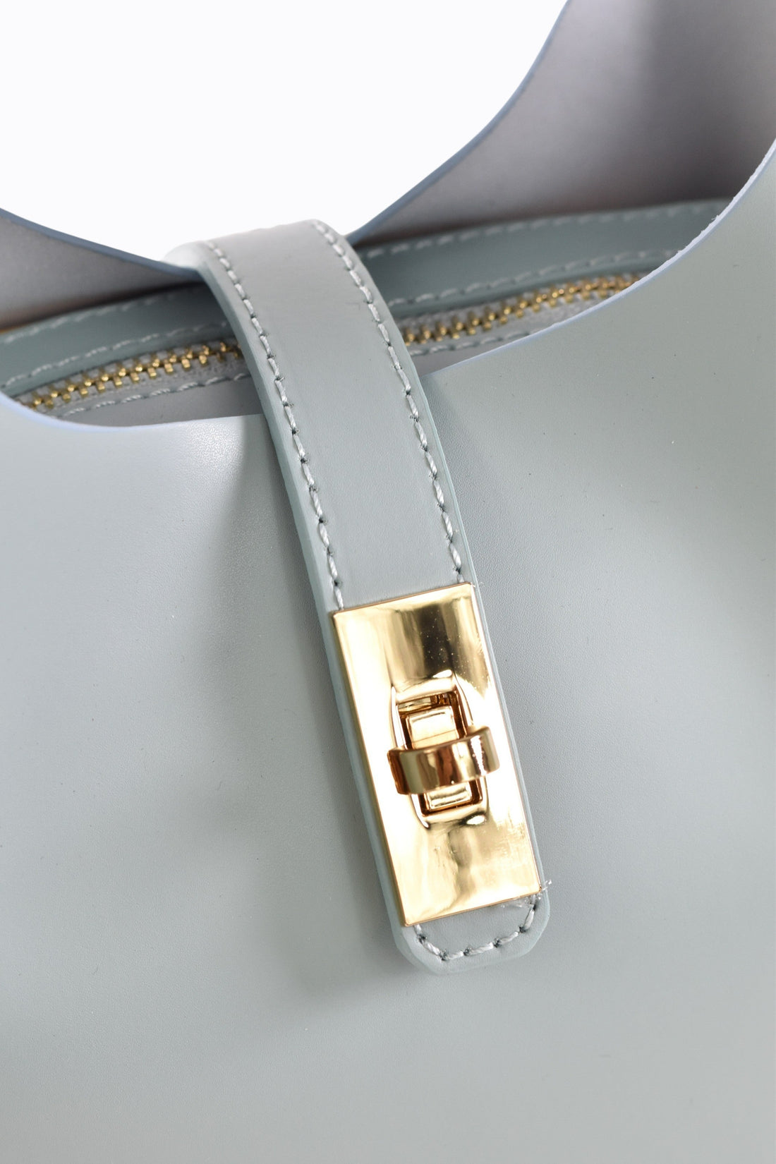 Amelie Bag in Brushed Sky Blue Leather