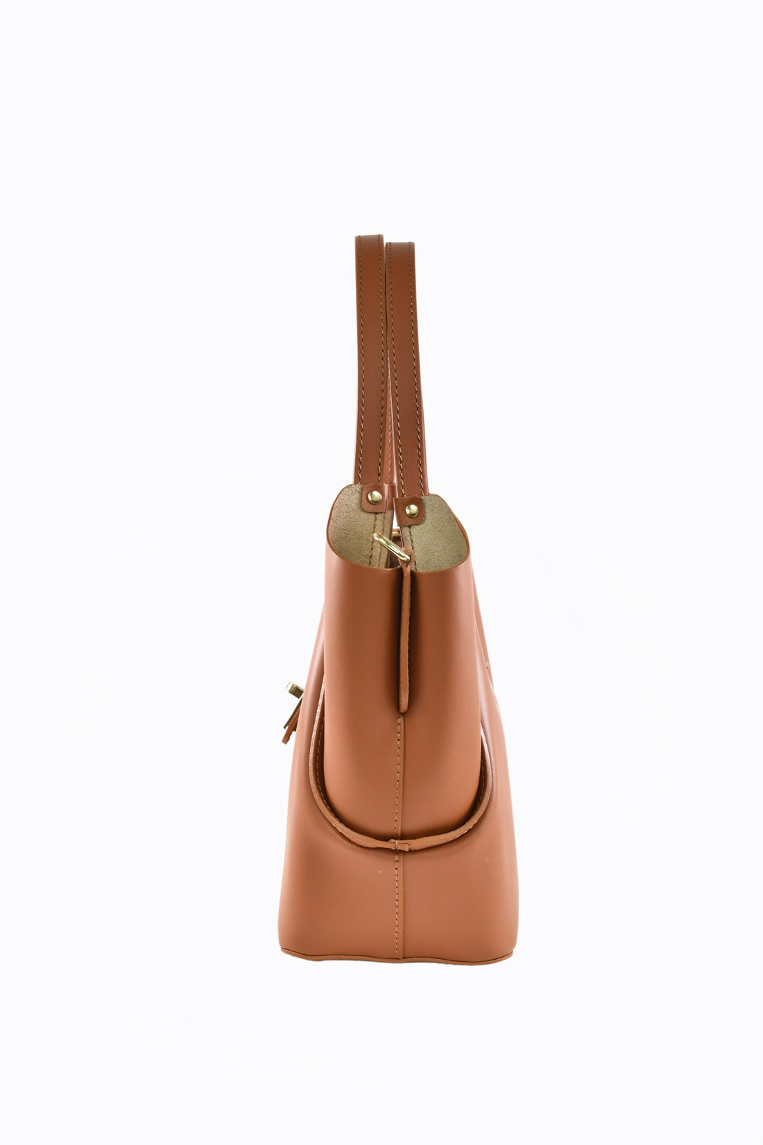 Amelie Bag in Brushed Tan Leather