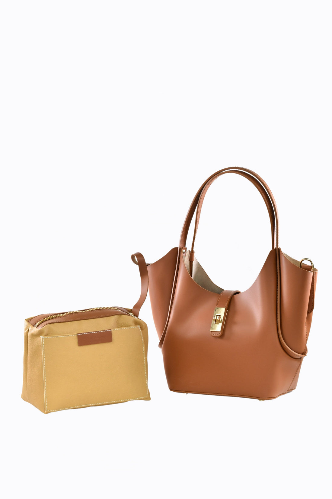Amelie Bag in Brushed Tan Leather