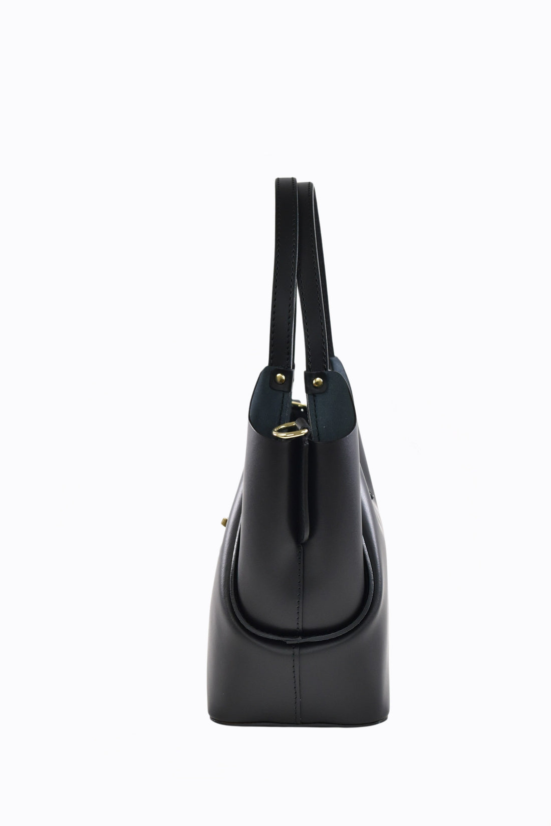 Amelie Bag in Brushed Black Leather