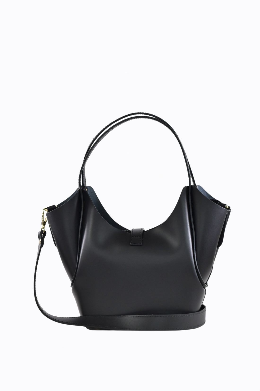 Amelie Bag in Brushed Black Leather
